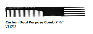 Carbon Dual Purpose Comb &.5