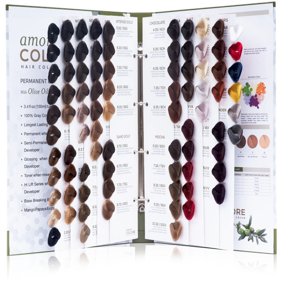 AMORE COLORE Swatch Book