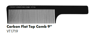 Carbon Flat Top JR. Comb