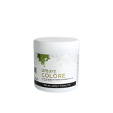 Amore Colore Blackplex Bleaching Powder is a professional-grade bleaching powder, equipped with innovative technology to provide up to 10+ levels of lift. Its dust-free and low-odor formula ensures a safe and comfortable application, and its ability to combat brassy tones makes it ideal for lifting dark hair. Use with 10-20 volume developer on the scalp and 30-40 volume off the scalp.